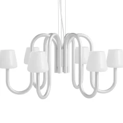 Apollo 1065 Ljuskrona 12 Armar, Vit