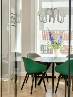 Apollo 1065 Ljuskrona 12 Armar, Vit