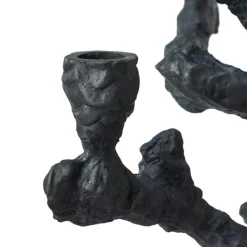 Polspotten Ljuslyktor-Apple Tree Ljusstake 6 Armar, Grafit