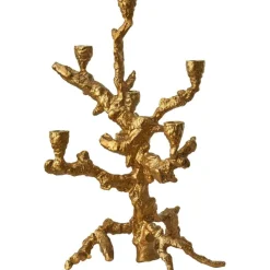 Polspotten Ljuslyktor-Apple Tree Ljusstake 6 Armar, Grafit