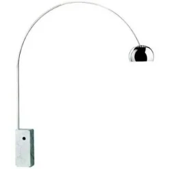 Flos Golvlampor|Båglampor-Arco Golvlampa LED, Marmor