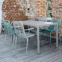 Fiam Trädgårdsbord-Aria Bord 80x160 cm,