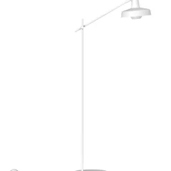 Grupa Läslampor|Golvlampor-Arigato Golvlampa Palace, Vit