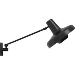 Arigato Vägglampa Kort, Svart