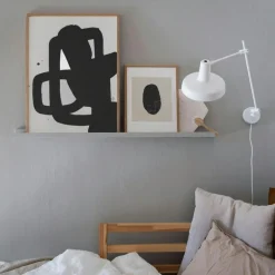 Arigato Vägglampa, Vit