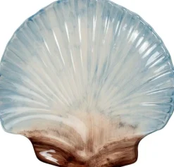 ByON Övriga Tallrikar & Fat|Mattallrikar-Armona Serveringstallrik 32 cm, Vit / Ljusblå