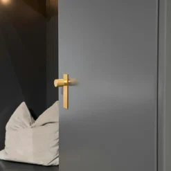 Beslag Design Knoppar & Dörrhandtag-Arpa Knopp Med Bricka 22 mm, Rostfri Look