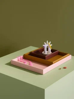 Arrange Bricka Stor, Acacia