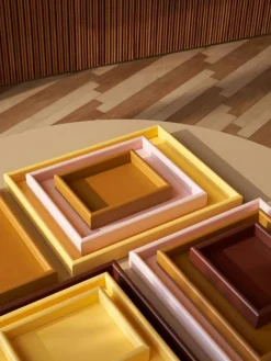 Arrange Bricka Stor, Acacia