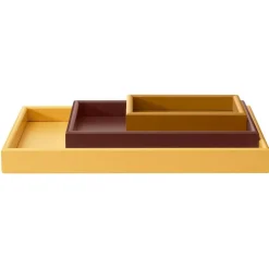 Arrange Set Med 3 Brickor, Amber / Masala / Acacia