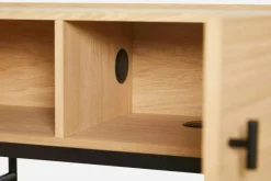 ARRAY Sideboard Låg 150 cm, Vitpigmenterad Ek