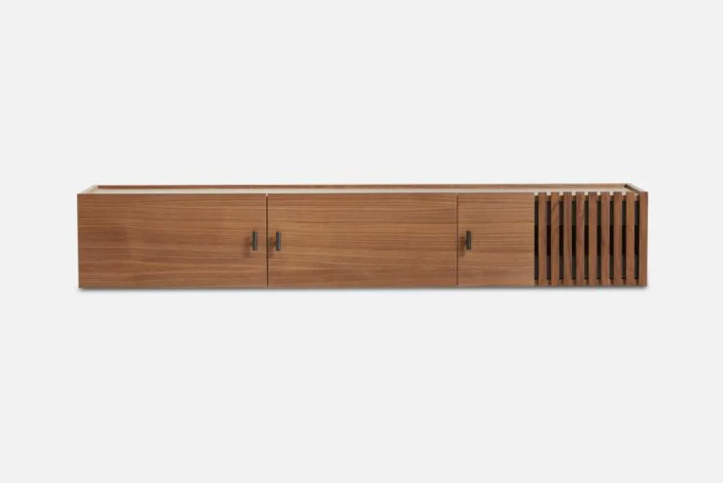 Woud Skänkar & Sideboards|Tv-Bänkar & Mediabänkar-ARRAY Sideboard Låg / Vägg 150 cm, Valnöt