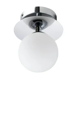 Art Deco Vägg-/Taklampa, Vit