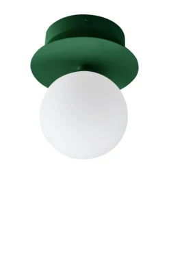 Art Deco Vägg-/Taklampa, Vit