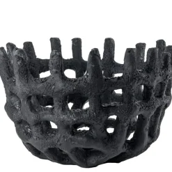 Mette Ditmer Korgar|Skulpturer-Art Piece Skål, Svart