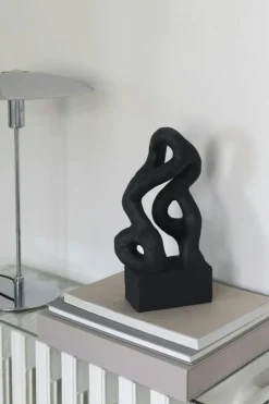Art Piece Symbiosis Skulptur, Svart