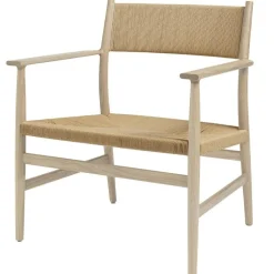 Brdr. Krüger Fåtöljer-Arv Loungefåtölj, Rökt Ek