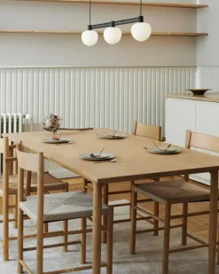 Brdr. Krüger Matbord Och Barbord-Arv Matbord 90x240 cm, Mörkoljad Ek