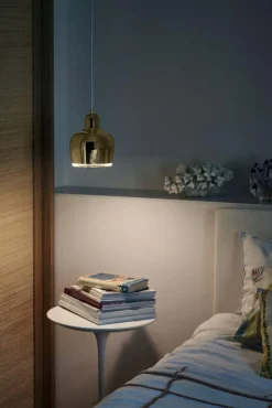 Artek Fönsterlampor|Pendellampor-A330S Golden Bell Pendel, Savoy Edition