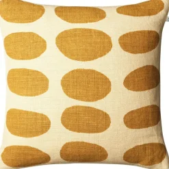 Chhatwal & Jonsson Prydnadskuddar & Fodral-Asim Kuddfodral 50x50 cm, Ljusbeige / Spicy Yellow