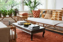 Chhatwal & Jonsson Prydnadskuddar & Fodral-Asim Kuddfodral 50x50 cm, Ljusbeige / Spicy Yellow