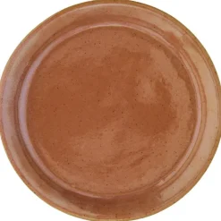 Madam Stoltz Assietter-Assiett Ø16 cm, Off-white / Gul