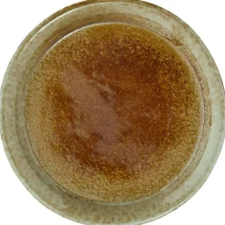 Madam Stoltz Assietter-Assiett Ø16 cm, Off-white / Gul