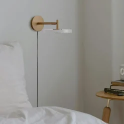 Umage Vägglampor-Asteria Vägglampa Kort, Pärlvit