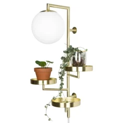 Astoria Vägglampa, Borstad Mässing