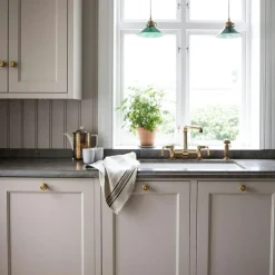 Astrid Kökshandduk 50x70 cm, Oliv