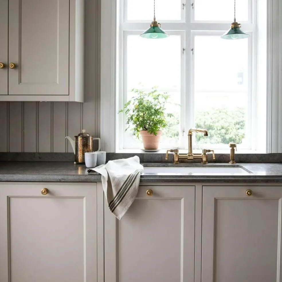 Astrid Kökshandduk 50x70 cm, Oliv