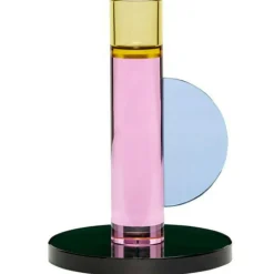 Hübsch Ljuslyktor-Astro Ljusstake 14 cm, Blå