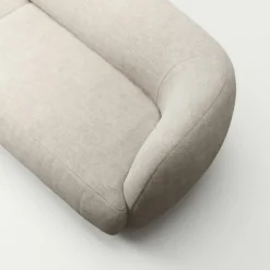 Atelier Soffa 3-Sits Micro Chenille, Sandshell Beige