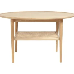 Haslev Soffbord-Athene Soffbord 90 cm, Oljad Ek / Rotting