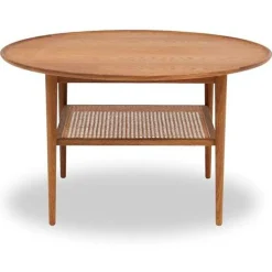 Haslev Soffbord-Athene Soffbord 90 cm, Oljad Ek / Rotting