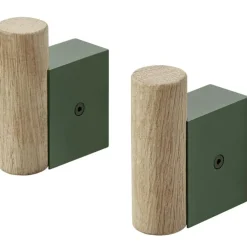 Attach Krokar 2-pack, Mörkgrön