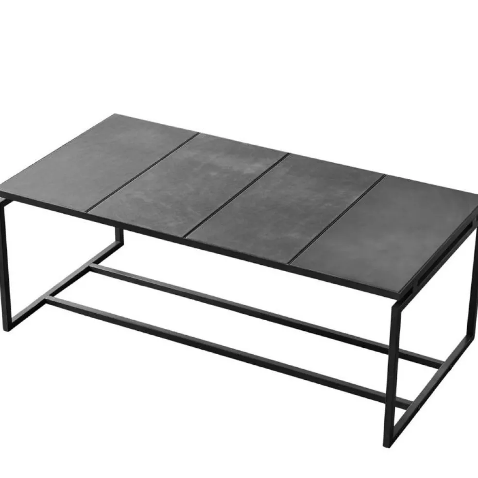 Austin Long Soffbord 45x60 cm, Svart