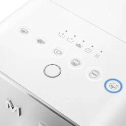 Smeg Espressomaskiner & Tillbehör-Automatisk Kaffemaskin Med Mjölksystem, Svart