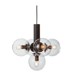 Co Bankeryd Pendellampor-Avenue 43 Pendel, Svart/ Klarglas