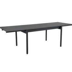 Brafab Trädgårdsbord-B45 Matbord Aluminium / Metall 92x250 cm, Svart