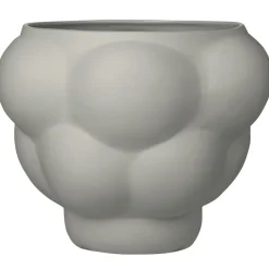 Louise Roe Dekorativa Accessoarer-Balloon 05 Skål/Kruka 24 cm, Raw White