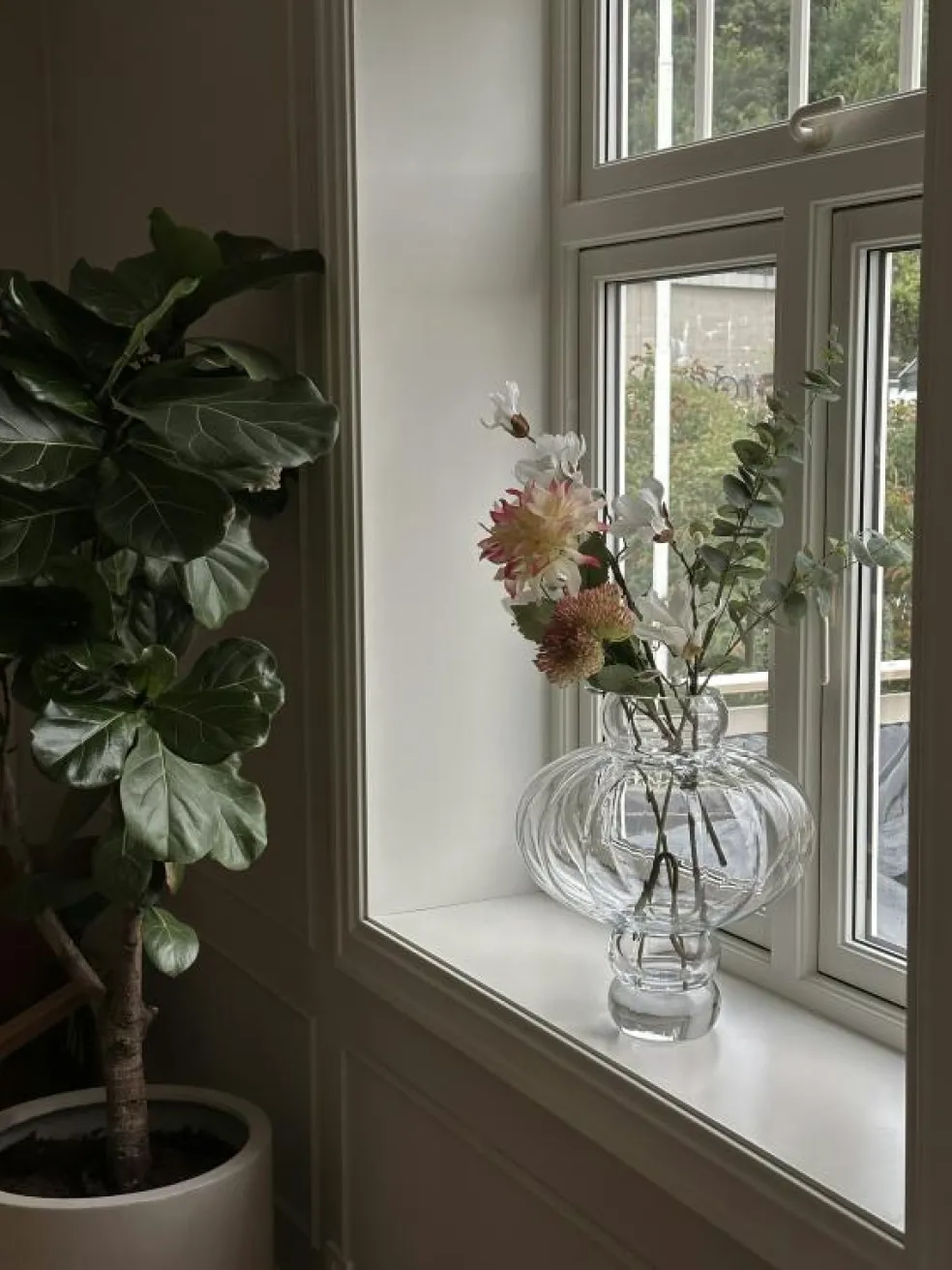 Balloon 03 Vas 40 cm, Blå