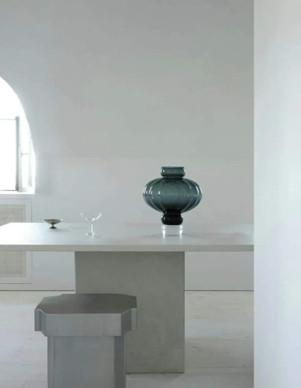 Balloon 03 Vas 40 cm, Blå