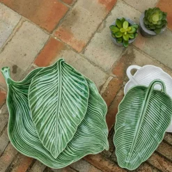 Banana Leaf Skål, 26x39 cm