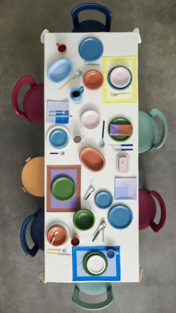 HAY Kaffekoppar-Barro Koppar 2-pack, Ljusblå