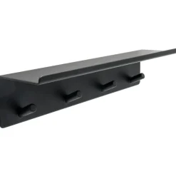 Beslag Design Handdukshållare-Base Kroklist Med Hylla, Borstad Rostfritt