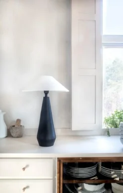 Basic Flat Lampskärm Vit, 36 cm