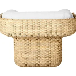 GUBI Fåtöljer-Basket Loungefåtölj, Rotting / Sunday 002