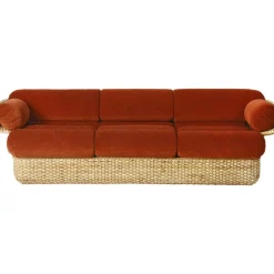 GUBI 3-Sitssoffor-Basket 3-Sitssoffa, Rotting / Sunday 002