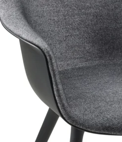 Bat Matstol Klädd Framsida / Plastbas, Plain 0023